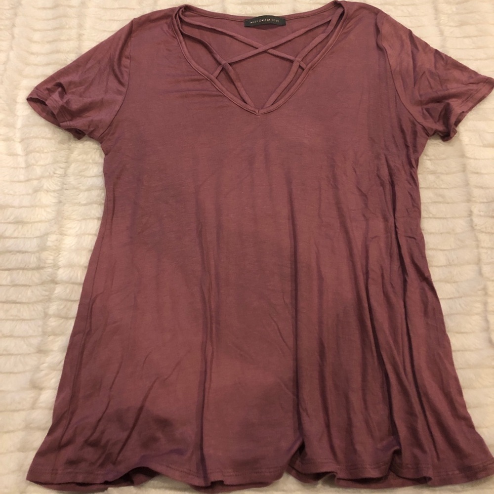 Mauve Tee